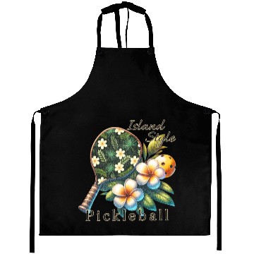 Discover Plumeria Flower Pickleball Aprons