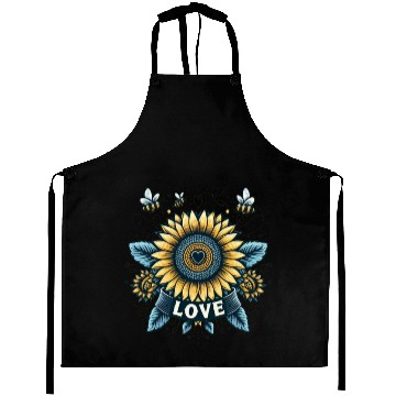 Discover Sunflower Love Aprons