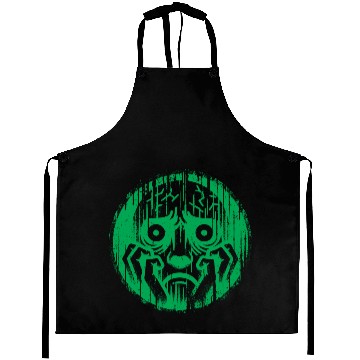 Discover Green Anxiety Portrait Aprons