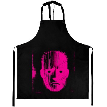 Discover Sad Weird Face Pink Aprons