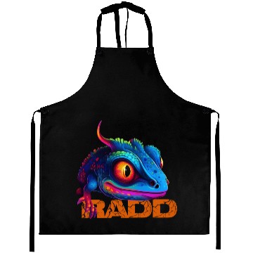 Discover Lizard Lover Colorful art, Unique Animal Art Lover Aprons