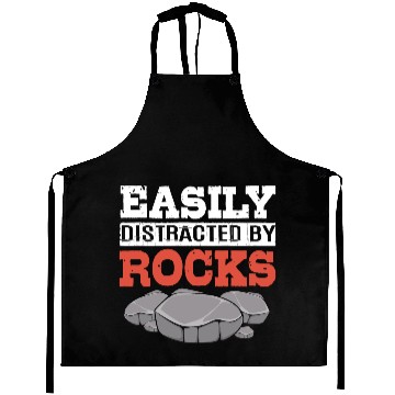 Discover Funny Earth Science Easily Distracted By Rocks Aprons