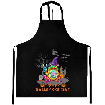 Discover Pumpkin Frog costume on Frog Halloween Aprons