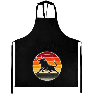 Discover Spain Taurus Design Aprons
