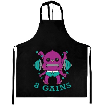 Discover Octopus and 8 Gains Aprons