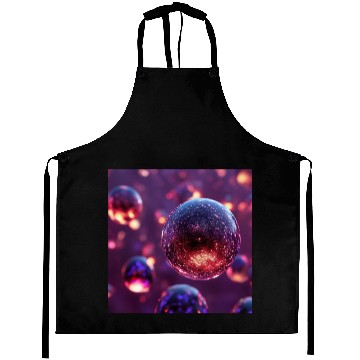 Discover Purple Orbs Aprons