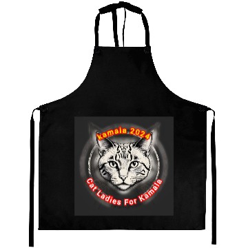 Discover Cat Ladies For Kamala Aprons