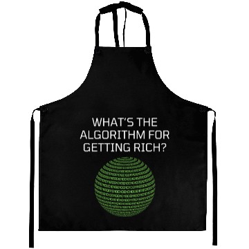 Discover What's The Algorithm For Getting Rich? Funny Aprons