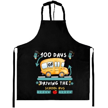 Discover Little Boys' Big Yellow School Bus Aprons