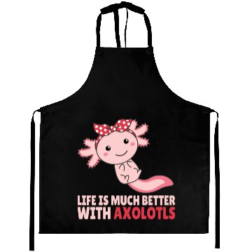 Discover Axolotl Is My Spirit Animal - Sweet Axolotl Aprons