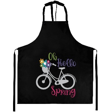 Discover Oh Hello Spring Cycle Flower Season Aprons
