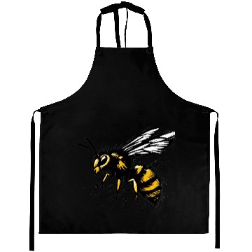 Discover Two Color Wasp Insect Art 1 Aprons