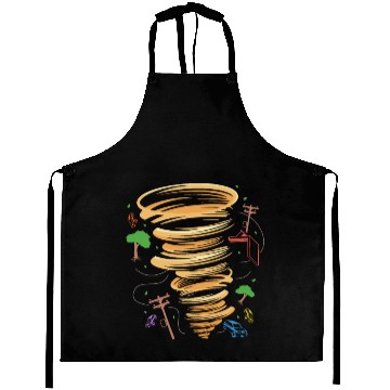 Discover Funny Meteorologist Storm Weather Forecasting Aprons