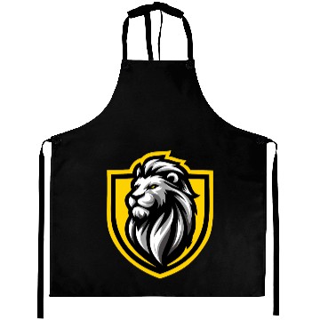 Discover Lion Shield Aprons