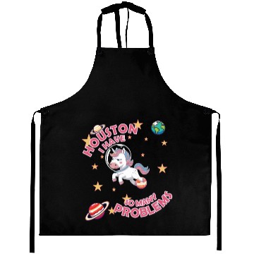 Discover Houston I Have So Many Problem Aprons