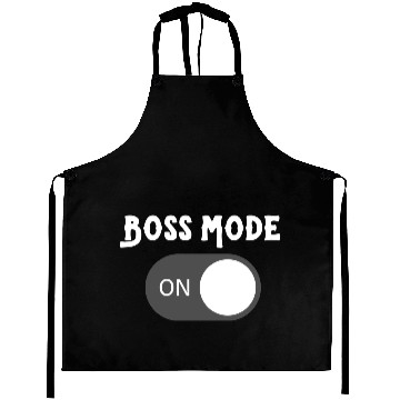 Discover Boss Mode: on! Aprons