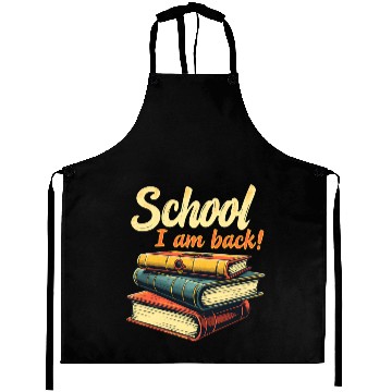 Discover School I Am Back! Aprons