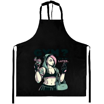 Discover GYM MAYBE LATER -LADIES Aprons