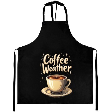 Discover Coffee Weather Aprons