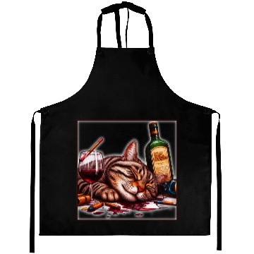 Discover Cat as a person Aprons