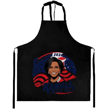 Discover Aprons design kamala, election 2024