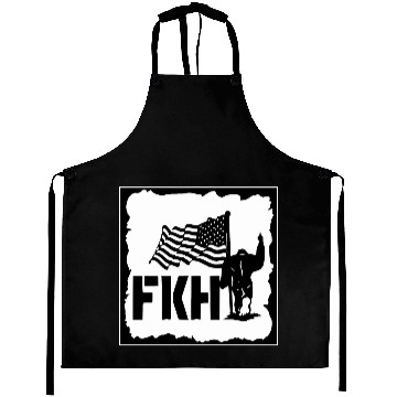 Discover Bigfoot FKH Flag LIKE US ON FACEBOOK # Aprons