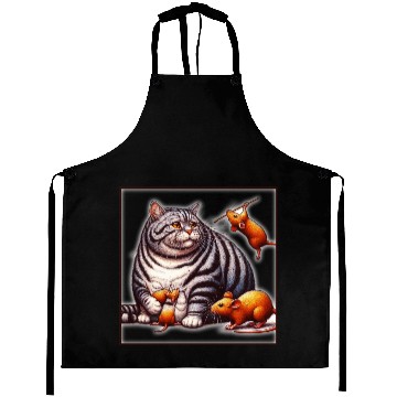 Discover Cat as a person Aprons