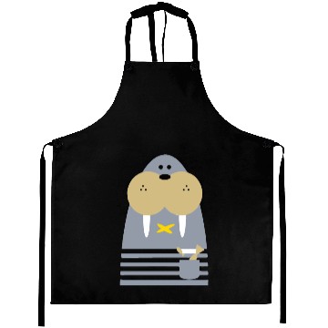Discover animal head abstract Aprons