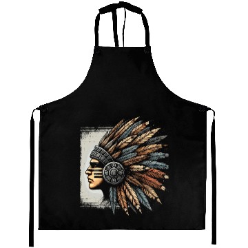 Discover Aztec Warrior Mask with Tribal Art and Ancient Aprons