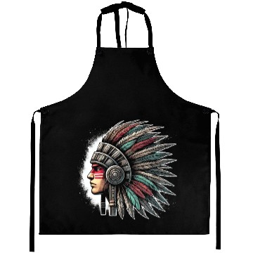 Discover Aztec Warrior Mask with Tribal Art and Ancient Aprons