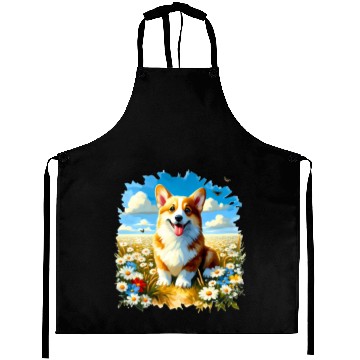 Discover Corgi in Summer Aprons