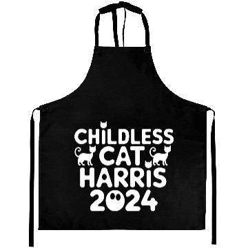 Discover Childless Cat lady Kamala Harris Aprons