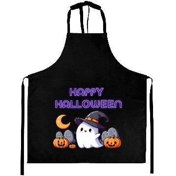 Discover Halloween Ghost Aprons