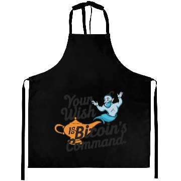 Discover Bitcoin Genie - Your Wish is Bitcoin's Command Aprons