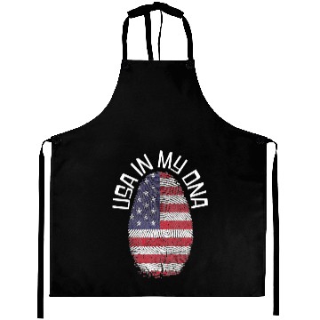 Discover USA in my DNA - Love America Aprons