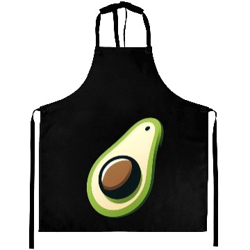 Discover Avocado minimalist avocados design food art 5 Aprons