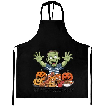 Discover Eat, drink, and be scary Aprons