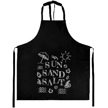 Discover Sun Sand Salt Beach Sea Surfing Vacation Aprons