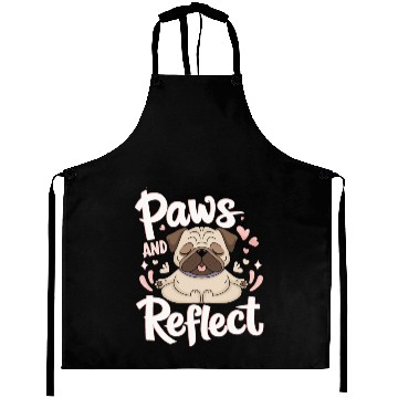 Discover Paws And Reflect Yoga Pug Mediation Aprons