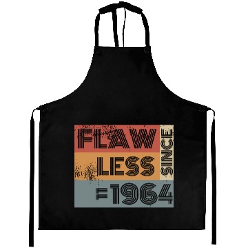 Discover 60th birthday Flawless since 11/1964 Aprons