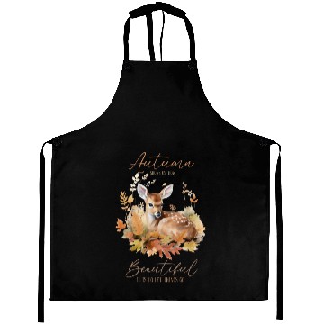 Discover Autumn Deer Aprons