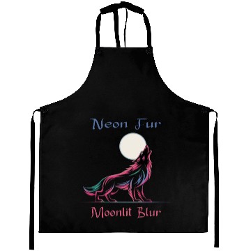 Discover Neon Werewolf Aprons