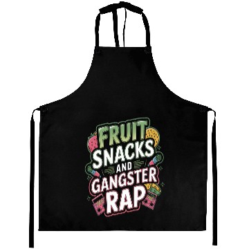 Discover Fruit Snacks And Gangster Rap Aprons