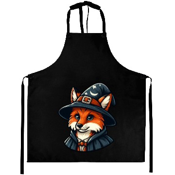 Discover Magical Fox - Wizard Fantasy Aprons