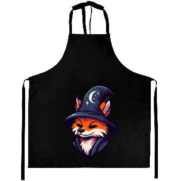 Discover Fox Wizard - Magic Fantasy Aprons