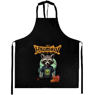 Discover Trick or Treat Raccoon Aprons