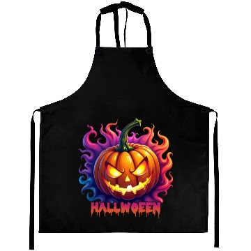 Discover Halloween Jack O Lantern V 05 Aprons