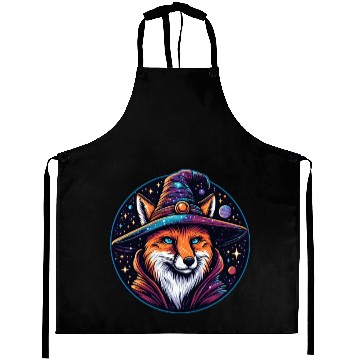 Discover Fantasy Fox - Celestial Wizard Aprons