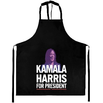 Discover kamala harris for president Aprons