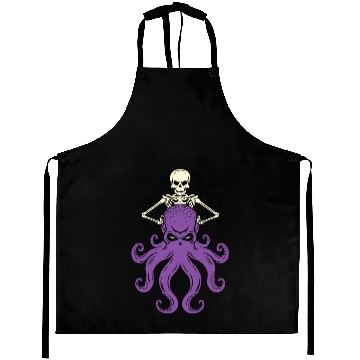 Discover Octopus Skeleton Aprons